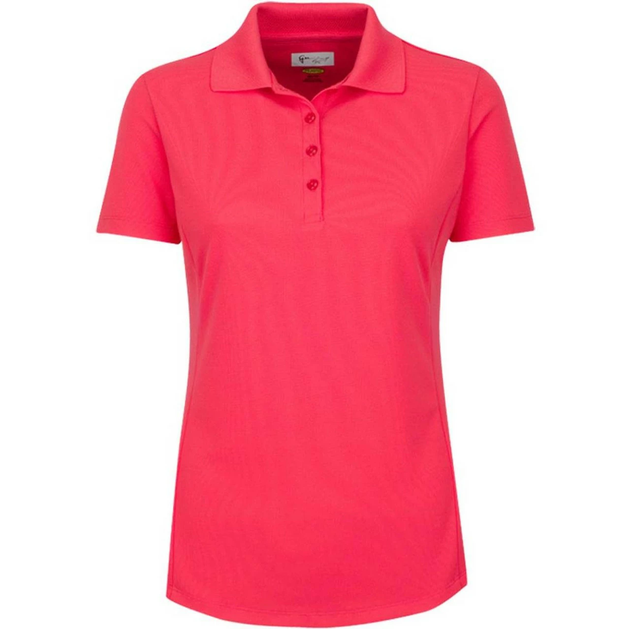 Greg Norman Women's Short Sleeve Protek Micro Pique Polo 4 Greg Norman Women's Short Sleeve Protek Micro Pique Polo - Image 2