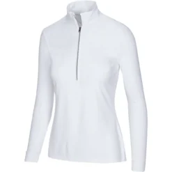 Greg Norman Women's Utility 1/2 Zip Mock -Cheap The Tee Crest Store greg norman womens utility 1 2 zip mock white 01 61980.1671482590