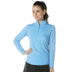 IBKUL Solid Long Sleeve Mock 7 IBKUL Solid Long Sleeve Mock -Cheap The Tee Crest Store ibkul solid long sleeve mock peri 01 12292.1633113437