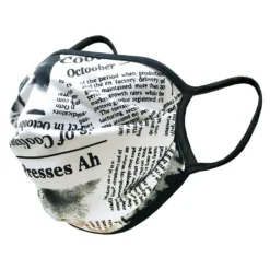 Golfio Washable Fashion Double Layer Fabric Face Mask - 3 Pack Made In USA -Cheap The Tee Crest Store jjr0011 newspaper 2 1 62958.1594255770