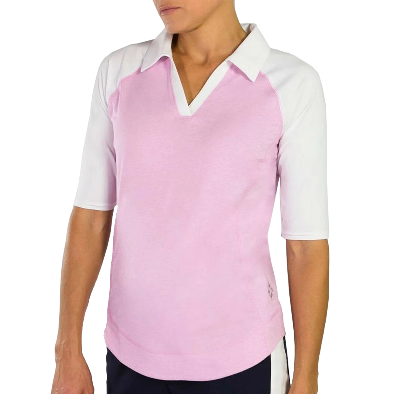 Jofit 1/2 Sleeve Tech Polo - Bloom 3 Jofit 1/2 Sleeve Tech Polo - Bloom