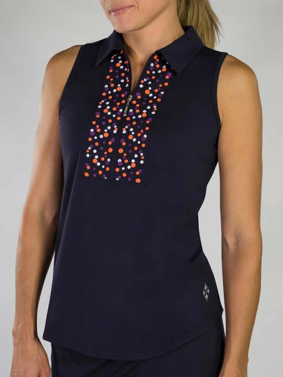 Jofit Cutaway Embroidery Polo - Midnight 3 Jofit Cutaway Embroidery Polo - Midnight