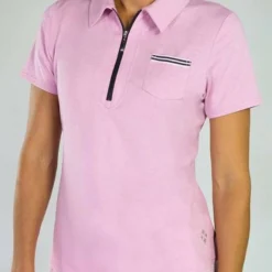 Jofit Grosgrain Ribbon Pocket Polo - Bloom