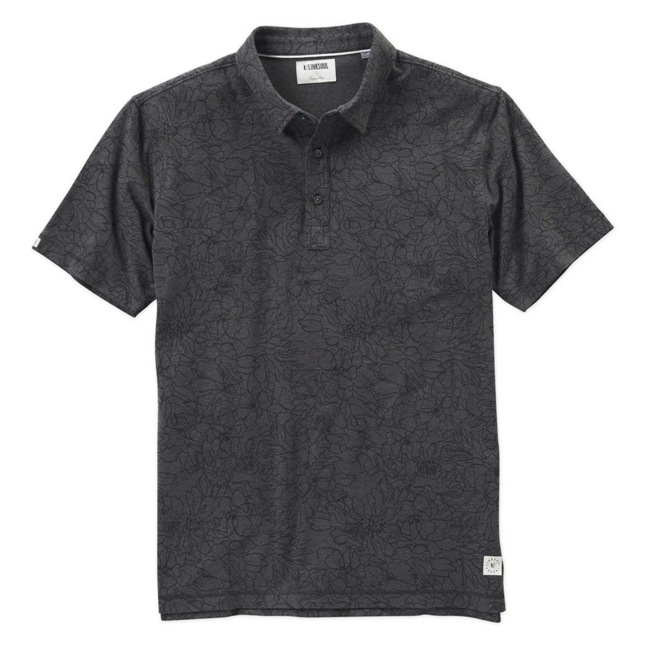 Linksoul Anza Flora Print Polo 3 Linksoul Anza Flora Print Polo