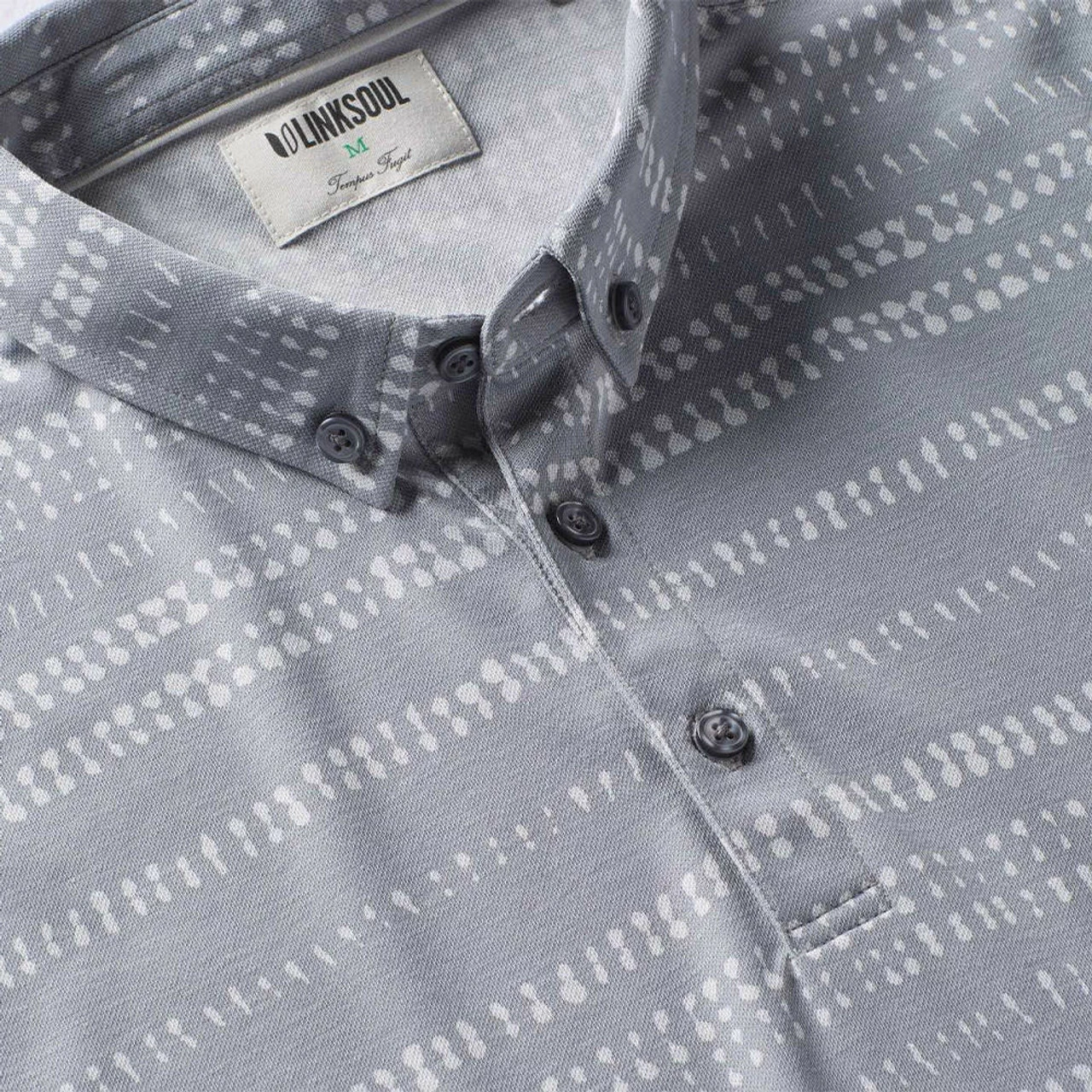 Linksoul Batik Stripe Oxford Polo 10 Linksoul Batik Stripe Oxford Polo - Image 8