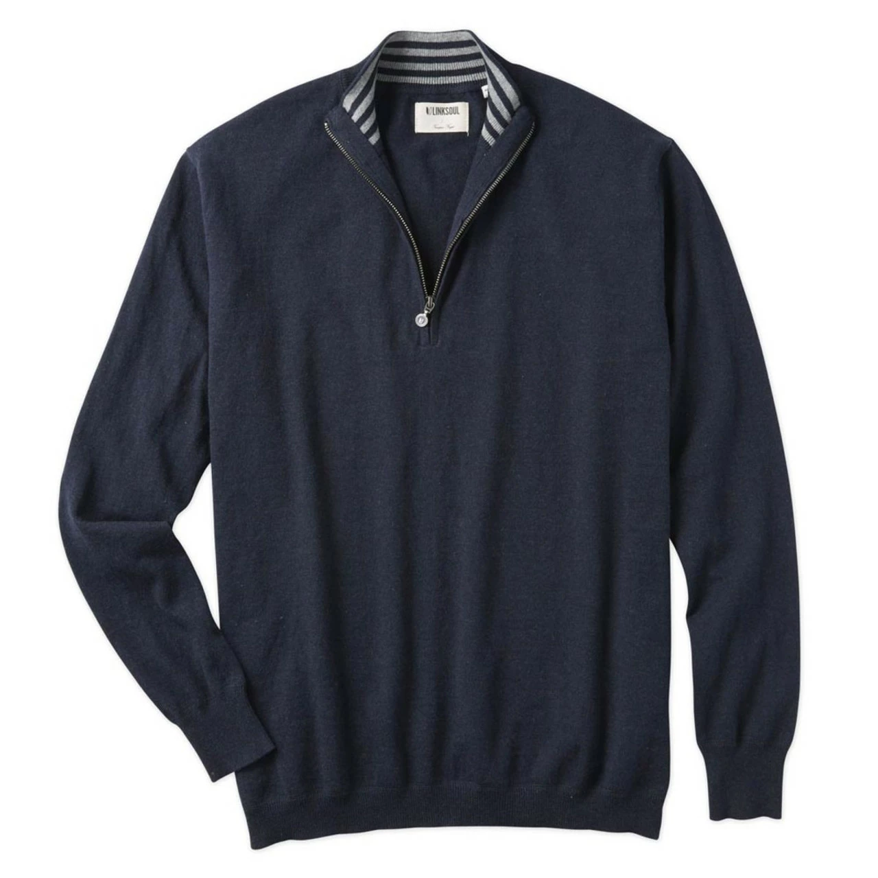 Linksoul Cotton-Cashmere 1/4 Zip Sweater 7 Linksoul Cotton-Cashmere 1/4 Zip Sweater - Image 5