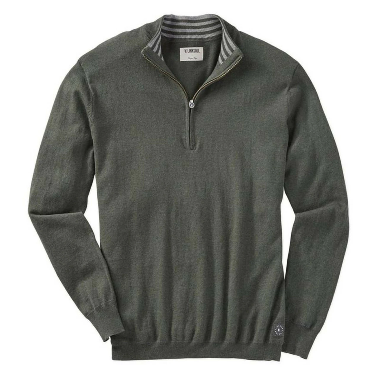 Linksoul Cotton-Cashmere 1/4 Zip Sweater 4 Linksoul Cotton-Cashmere 1/4 Zip Sweater - Image 2