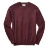 Linksoul Cotton Cashmere Crew Sweater 1 Linksoul Cotton Cashmere Crew Sweater -Cheap The Tee Crest Store linksoul cotton cashmere crew sweater bordeaux heather 01 04129.1632855241