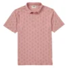 Linksoul Dry-Tek Leaf Print Polo -Cheap The Tee Crest Store linksoul dry tek leaf print polo papaya heather 01 13832.1632344107