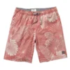 Linksoul Rustler Print Saturday Shorts -Cheap The Tee Crest Store linksoul rustler print saturday short cayenne 01 50477.1632501689