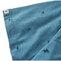 Linksoul Songbird Print Anza Shirt -Cheap The Tee Crest Store linksoul songbird print anza shirt river 03 15443.1676581011