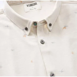 Linksoul Songbird Print Anza Shirt -Cheap The Tee Crest Store linksoul songbird print anza shirt sand heather 02 29820.1676579197