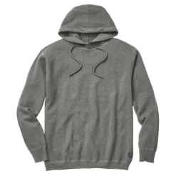Linksoul Waffle Hoodie -Cheap The Tee Crest Store linksoul waffle hoodie heather grey 01 27982.1676595779