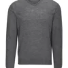 Matte Grey Ridge Long Sleeve V-Neck 1 Matte Grey Ridge Long Sleeve V-Neck -Cheap The Tee Crest Store matte grey ridge long sleeve v neck jet grey 01 85029.1632935329