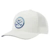 Mizuno Crossed Clubs Meshback Hat -Cheap The Tee Crest Store mizuno crossed clubs meshback hat white 01 22673.1673902745