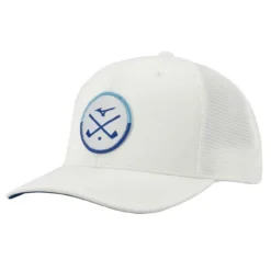 Mizuno Crossed Clubs Meshback Hat -Cheap The Tee Crest Store mizuno crossed clubs meshback hat white 01 79604.1673904183