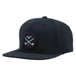 Mizuno Crossed Clubs Snapback Hat -Cheap The Tee Crest Store mizuno crossed clubs snapback hat navy 01 10086.1673899703