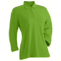 Nancy Lopez Grace 3/4 Sleeve Polo -Cheap The Tee Crest Store nancy lopez grace 3 4 sleeve polo palm 01 16503.1633541344