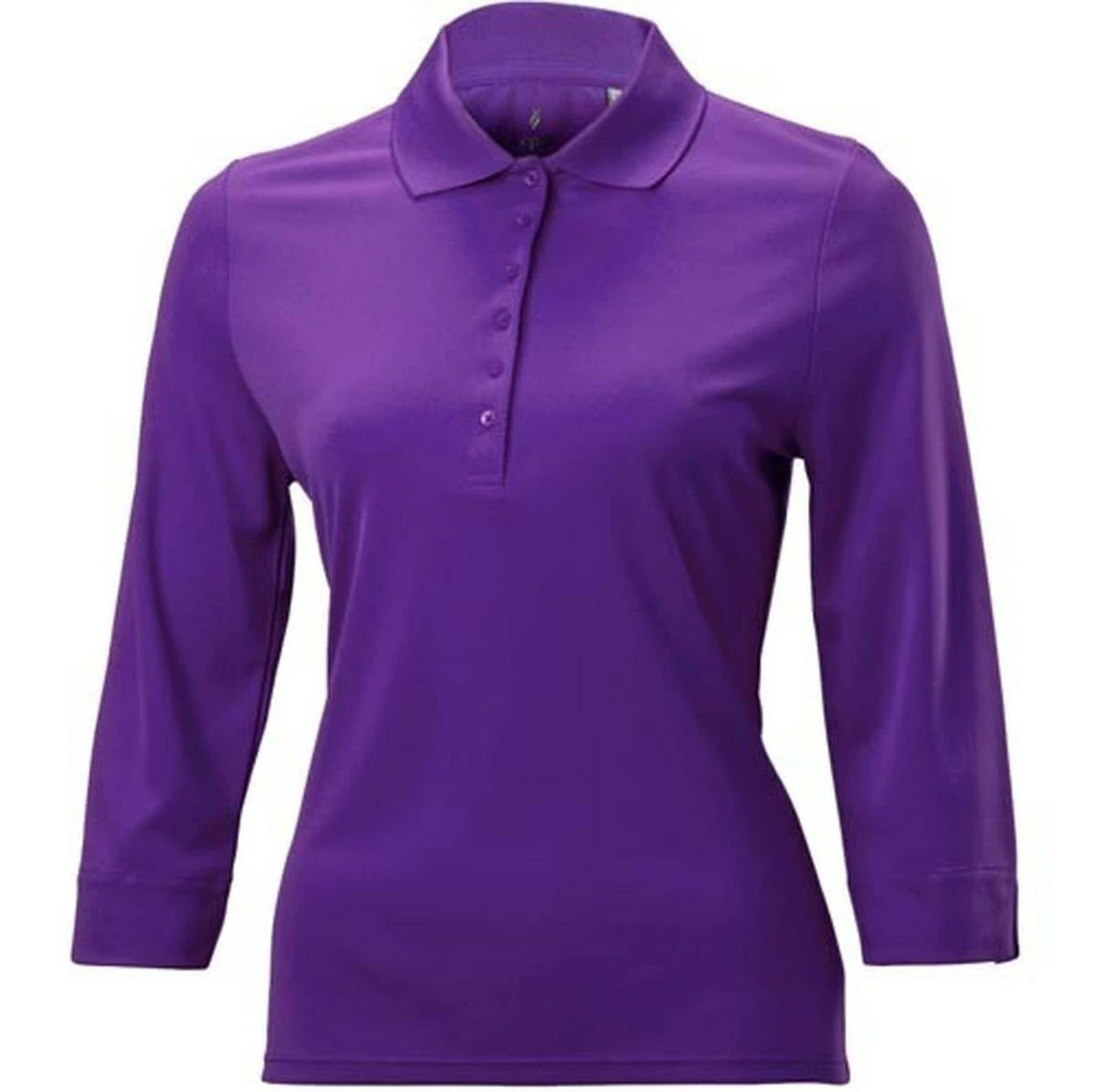 Nancy Lopez Luster 3/4 Sleeve Polo 9 Nancy Lopez Luster 3/4 Sleeve Polo - Image 7