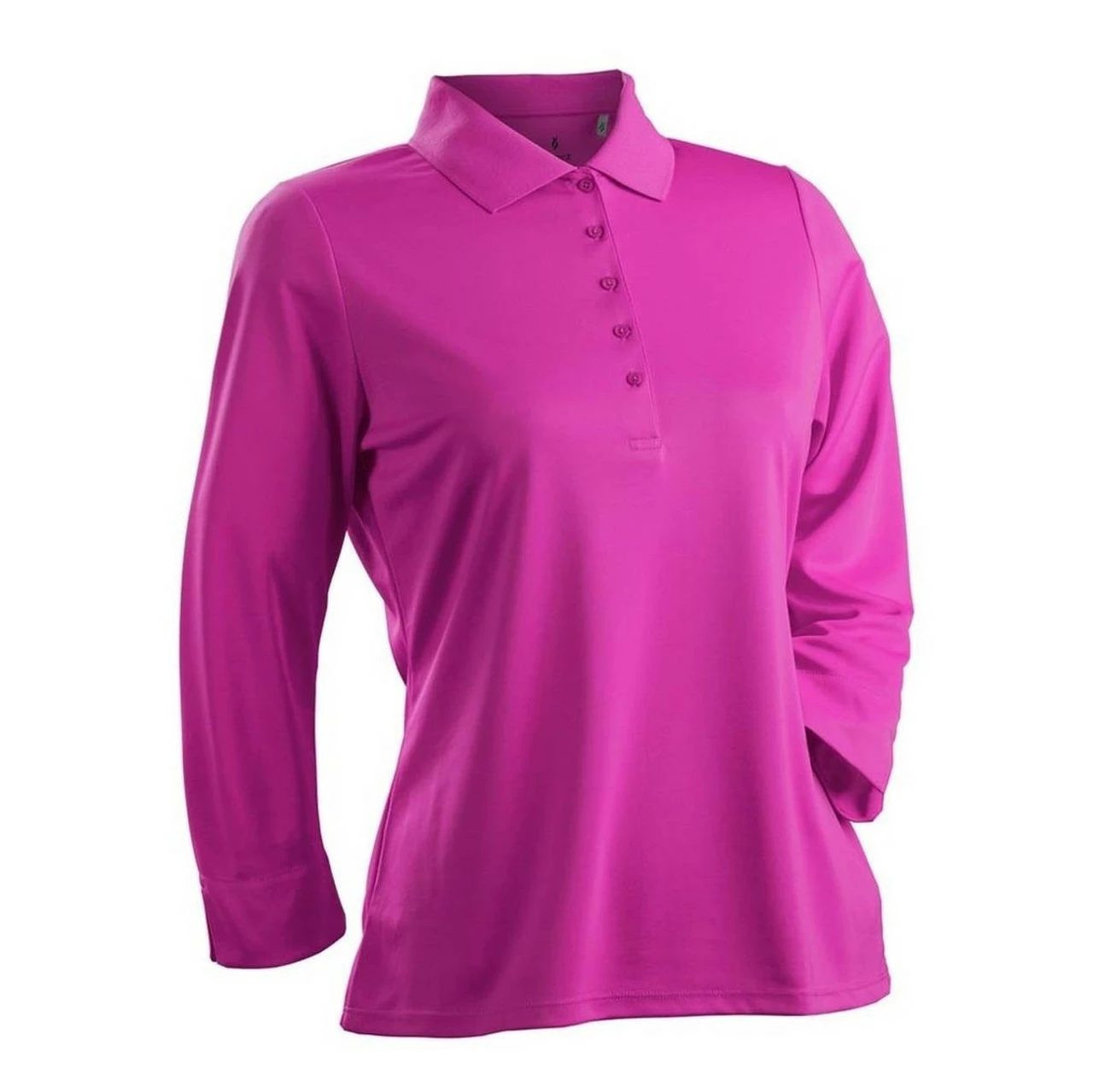 Nancy Lopez Luster 3/4 Sleeve Polo 4 Nancy Lopez Luster 3/4 Sleeve Polo - Image 2
