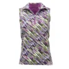 Nancy Lopez Rhythm Sleeveless Polo -Cheap The Tee Crest Store nancy lopez rhythm sleeveless polo iris 01 13310.1648052353