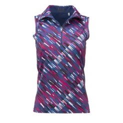 Nancy Lopez Rhythm Sleeveless Polo 8 Nancy Lopez Rhythm Sleeveless Polo -Cheap The Tee Crest Store nancy lopez rhythm sleeveless polo navy 01 50635.1648052353