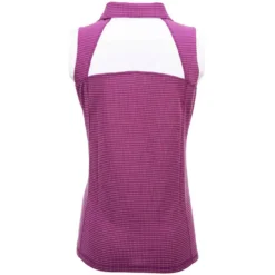 Nancy Lopez Zone Sleeveless Polo -Cheap The Tee Crest Store nancy lopez zone sleeveless polo iris 02 77902.1648053527