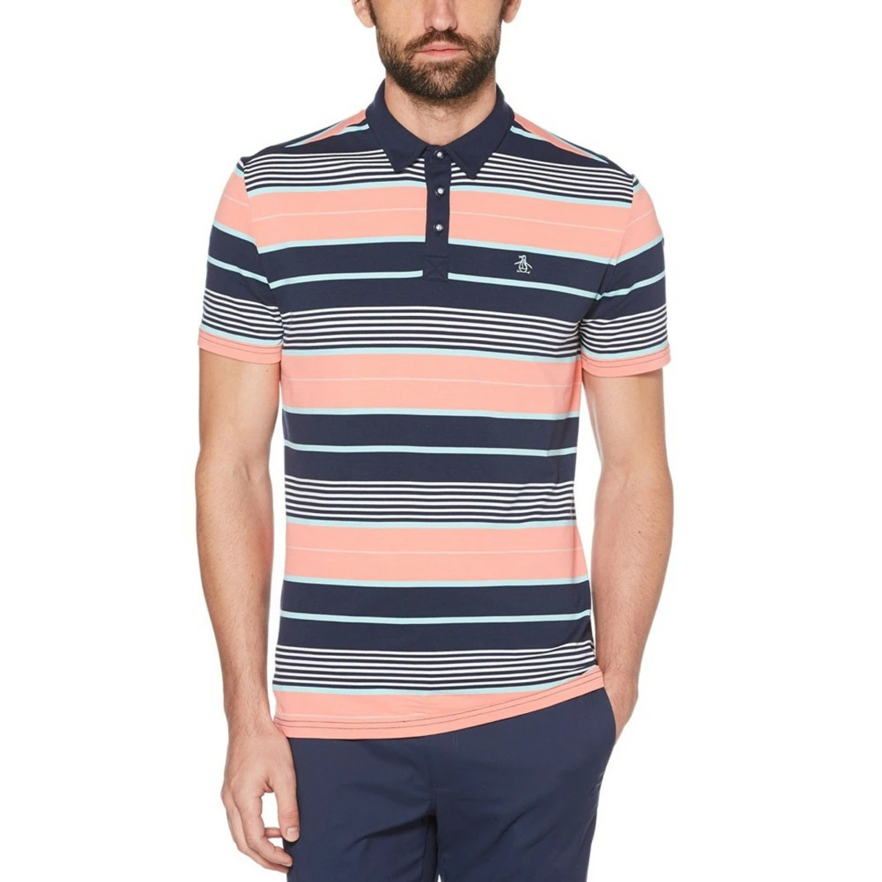 Original Penguin Roadmap Stripe Polo 3 Original Penguin Roadmap Stripe Polo