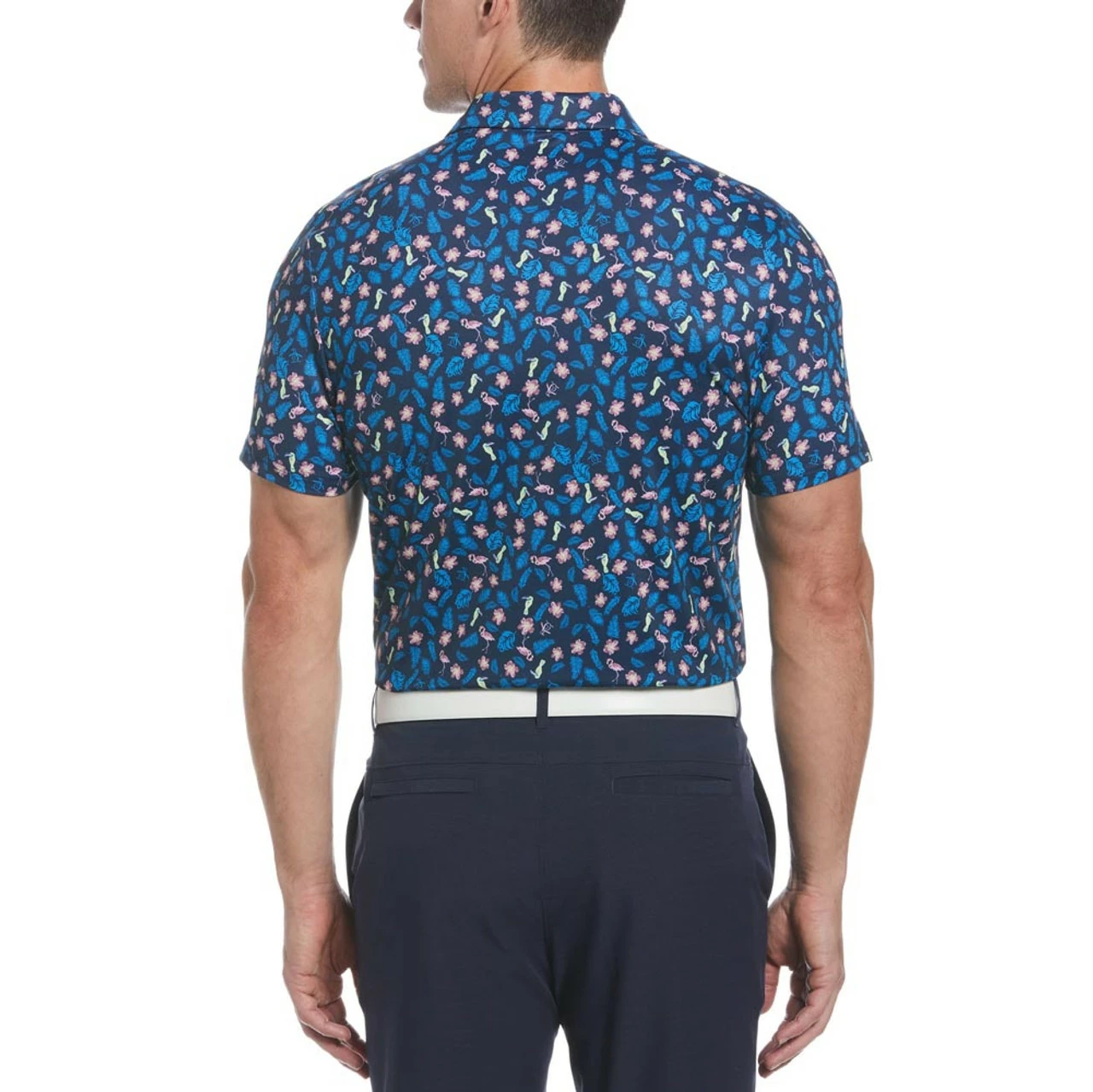 Original Penguin Whimsical Tropical Print Polo 4 Original Penguin Whimsical Tropical Print Polo - Image 2