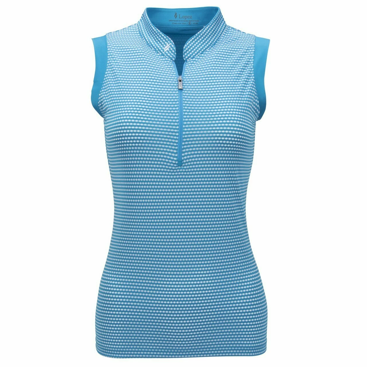 Nancy Lopez Flex Sleeveless Polo - Plus Size 6 Nancy Lopez Flex Sleeveless Polo - Plus Size - Image 4