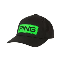 Ping Junior Tour Hat -Cheap The Tee Crest Store ping junior tour hat black electric green 01 86876.1662670126