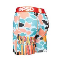 PSD Space Jam 2 Camo Boxer Brief -Cheap The Tee Crest Store psd space jam 2 camo boxer brief green 03 45421.1633030874