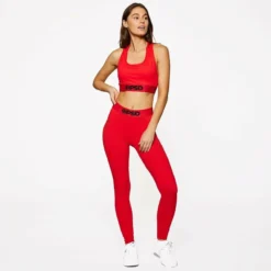 PSD Women's Solids Leggings -Cheap The Tee Crest Store psd womens solids legging red 04 50821.1636748074