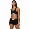 PSD Women's Solids Sports Bra -Cheap The Tee Crest Store psd womens solids sports bra black 01 75983.1636747077