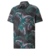 Puma Cloudspun Palm Leaf Polo -Cheap The Tee Crest Store puma cloudspun palm leaf polo black green lagoon 01 48966.1676582080