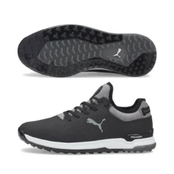 Puma Men's PROADAPT Alphacat Golf Shoes -Cheap The Tee Crest Store puma proadapt alphacat golf shoes black silver quiet shade 01 43062.1649191813