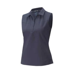 Puma Women's Harding Sleeveless Polo -Cheap The Tee Crest Store puma womens harding sleeveless polo navy blazer 01 84941.1645122649