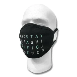 Golfio Washable Fashion Double Layer Fabric Face Mask - 3 Pack Assorted -Cheap The Tee Crest Store ren2585 black 1 5 47077.1594313438