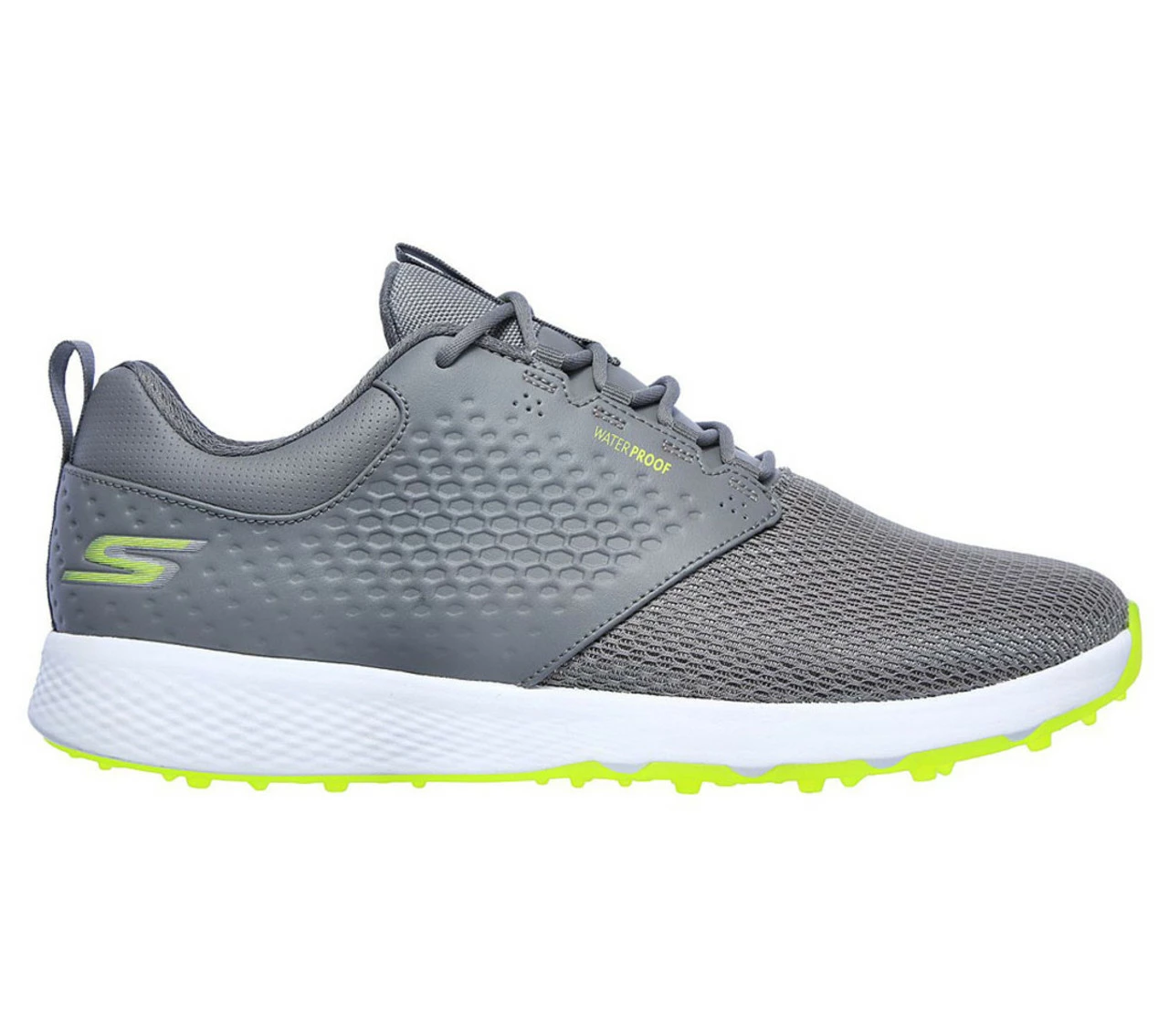 Skechers Men's Go Golf Elite 4 - Prestige Golf Shoes - Relaxed Fit - Gray/Lime 3 Skechers Men's Go Golf Elite 4 - Prestige Golf Shoes - Relaxed Fit - Gray/Lime