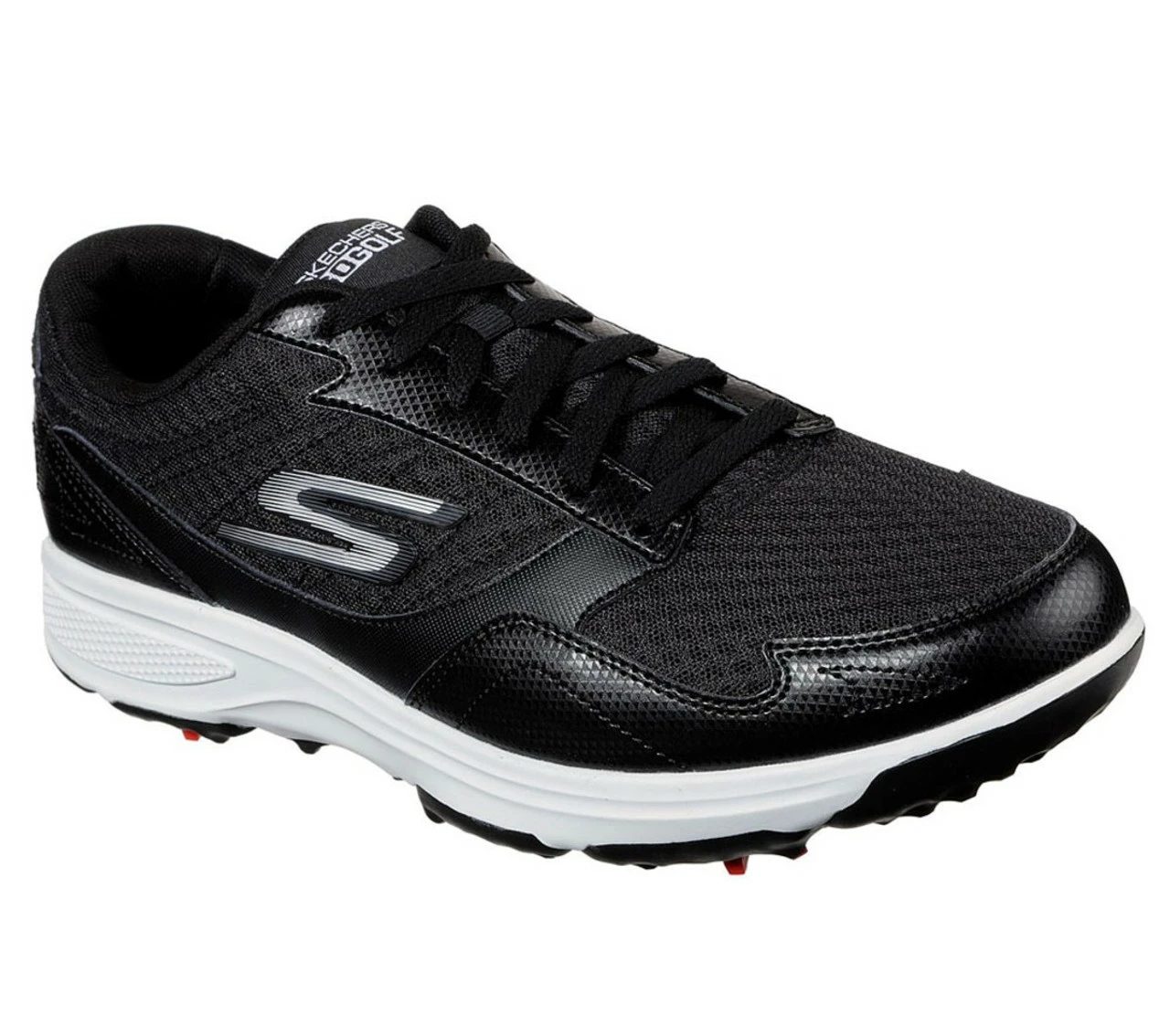 Skechers Men's Go Golf Torque - Sport Golf Shoes - Relaxed Fit - Black/White 7 Skechers Men's Go Golf Torque - Sport Golf Shoes - Relaxed Fit - Black/White - Image 5