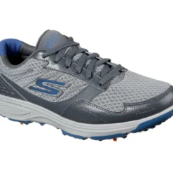 Skechers Men's Go Golf Torque - Sport Golf Shoes - Relaxed Fit - Charcoal/Blue -Cheap The Tee Crest Store skechers go golf torque sport golf shoes relaxed fit charcoal blue 03 31309.1659547904