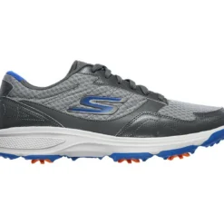 Skechers Men's Go Golf Torque - Sport Golf Shoes - Relaxed Fit - Charcoal/Blue