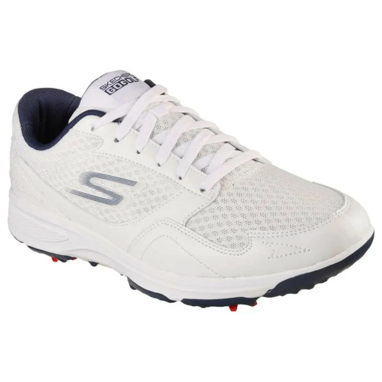 Skechers Men's Go Golf Torque - Sport Golf Shoes - Relaxed Fit - White/Navy 10 Skechers Men's Go Golf Torque - Sport Golf Shoes - Relaxed Fit - White/Navy - Image 8