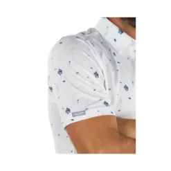 Straight Down Bitterroot Polo -Cheap The Tee Crest Store straight down bitterroot polo white mint 05 74137.1644335741