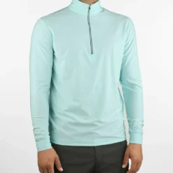 Straight Down Crusher 1/4 Zip -Cheap The Tee Crest Store straight down crusher 1 4 zip cascade blue 01 76056.1640880931