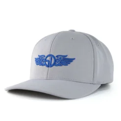 Straight Down SD Wings FlexFit Hat -Cheap The Tee Crest Store straight down sd wings flexfit hat silver 01 48927.1633014154