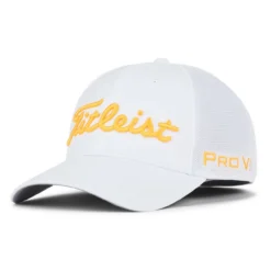 Titleist Tour Sports Mesh Hat -Cheap The Tee Crest Store titleist tour sports mesh hat white mango 01 83919.1644606701