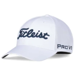Titleist Tour Sports Mesh Hat -Cheap The Tee Crest Store titleist tour sports mesh hat white navy 01 14878.1644606701