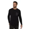 Travis Mathew Beers And Cheers Long Sleeve Tee -Cheap The Tee Crest Store travis mathew beers and cheers long sleeve tee black 01 55741.1671652265