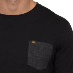 Travis Mathew Beers And Cheers Long Sleeve Tee -Cheap The Tee Crest Store travis mathew beers and cheers long sleeve tee black 03 00245.1671653791